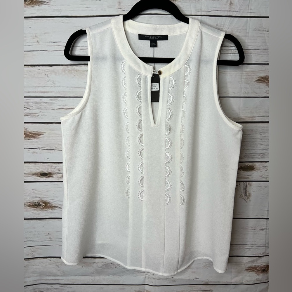 🌱Marc New York Sleeveless Blouse Size L